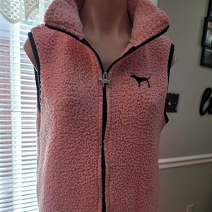 VS Zip Up Vest Sz Sm